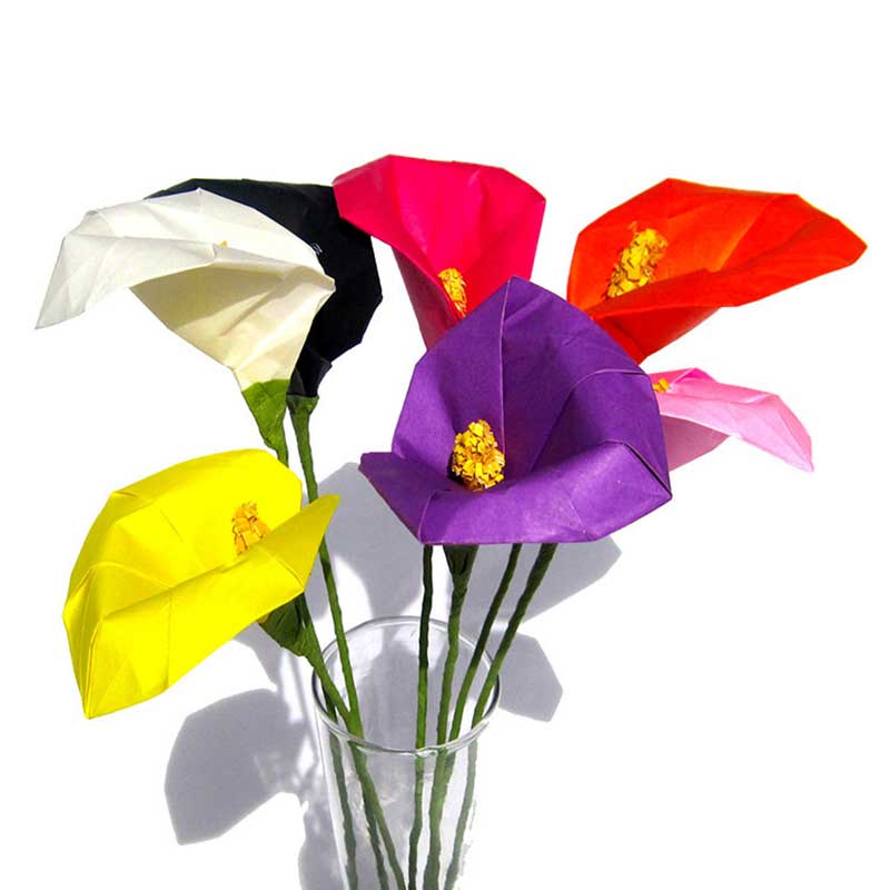 Origami Calla Lily - various colors available