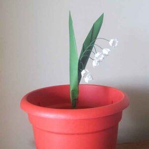 Origami Lily of the Valley – Graceincrease Custom Origami Art