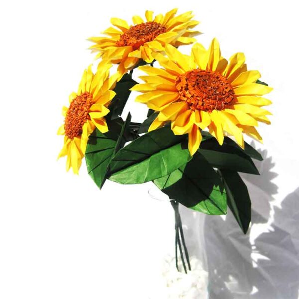 Origami Sunflower Bouquet