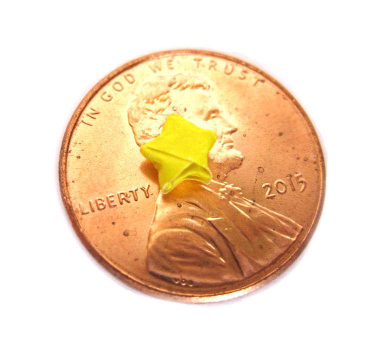 Download Miniature Origami Lucky Star (surprise color) - Graceincrease Custom Origami Art